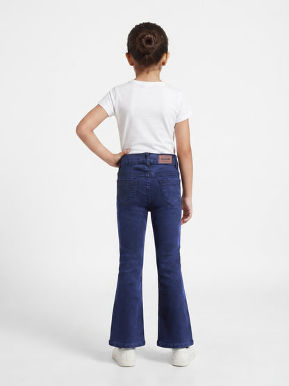 Dark Blue Boot Cut Jeans