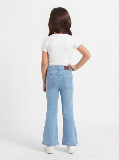 Light Blue Boot Cut Jeans