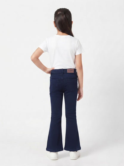 Darker Navy Blue Boot Cut Jeans