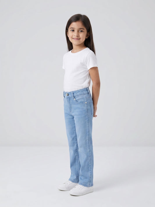 BlueStraight Cut Jeans