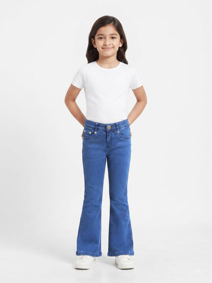 Dark Blue Boot Cut Jeans