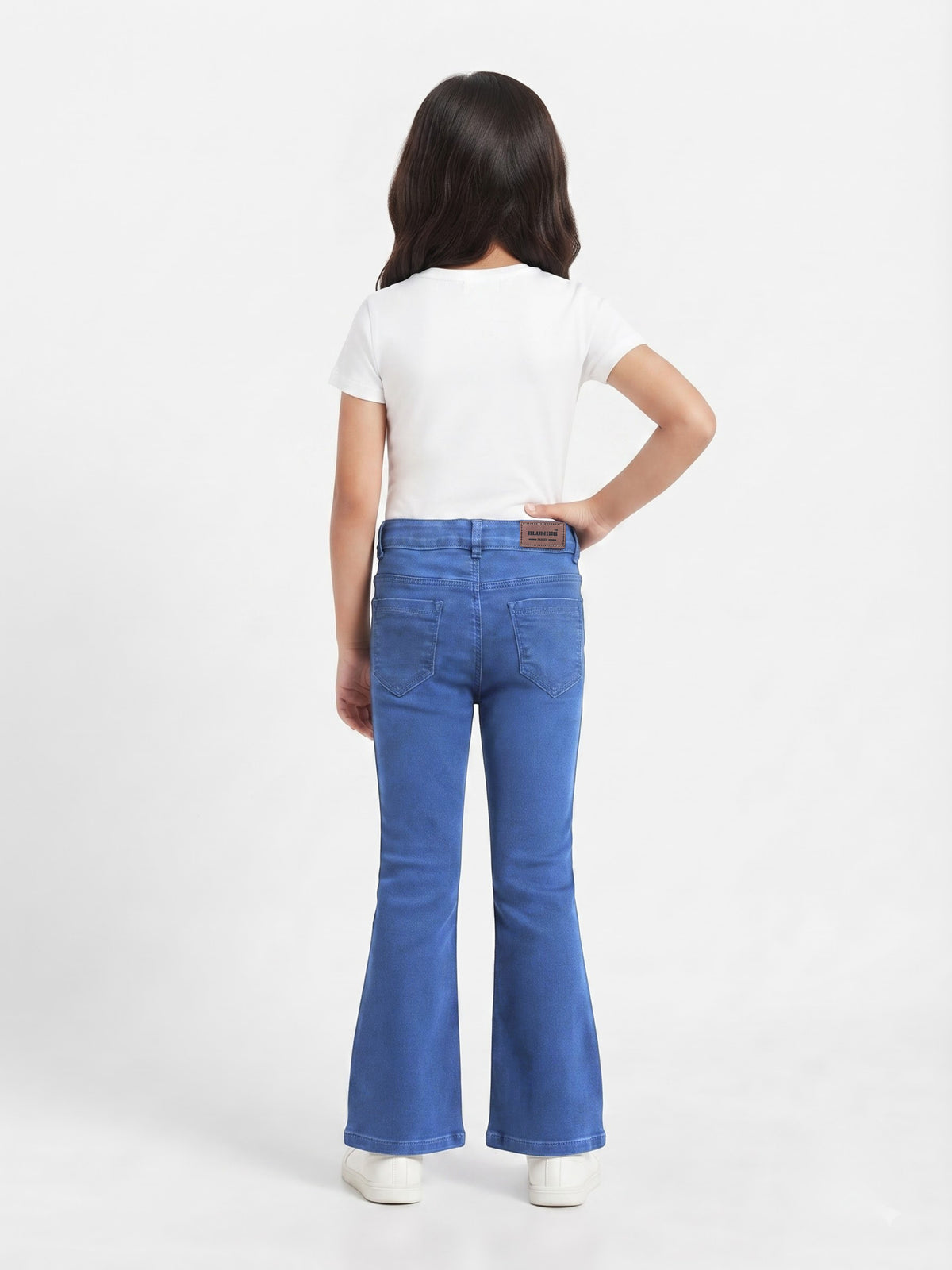 Dark Blue Boot Cut Jeans