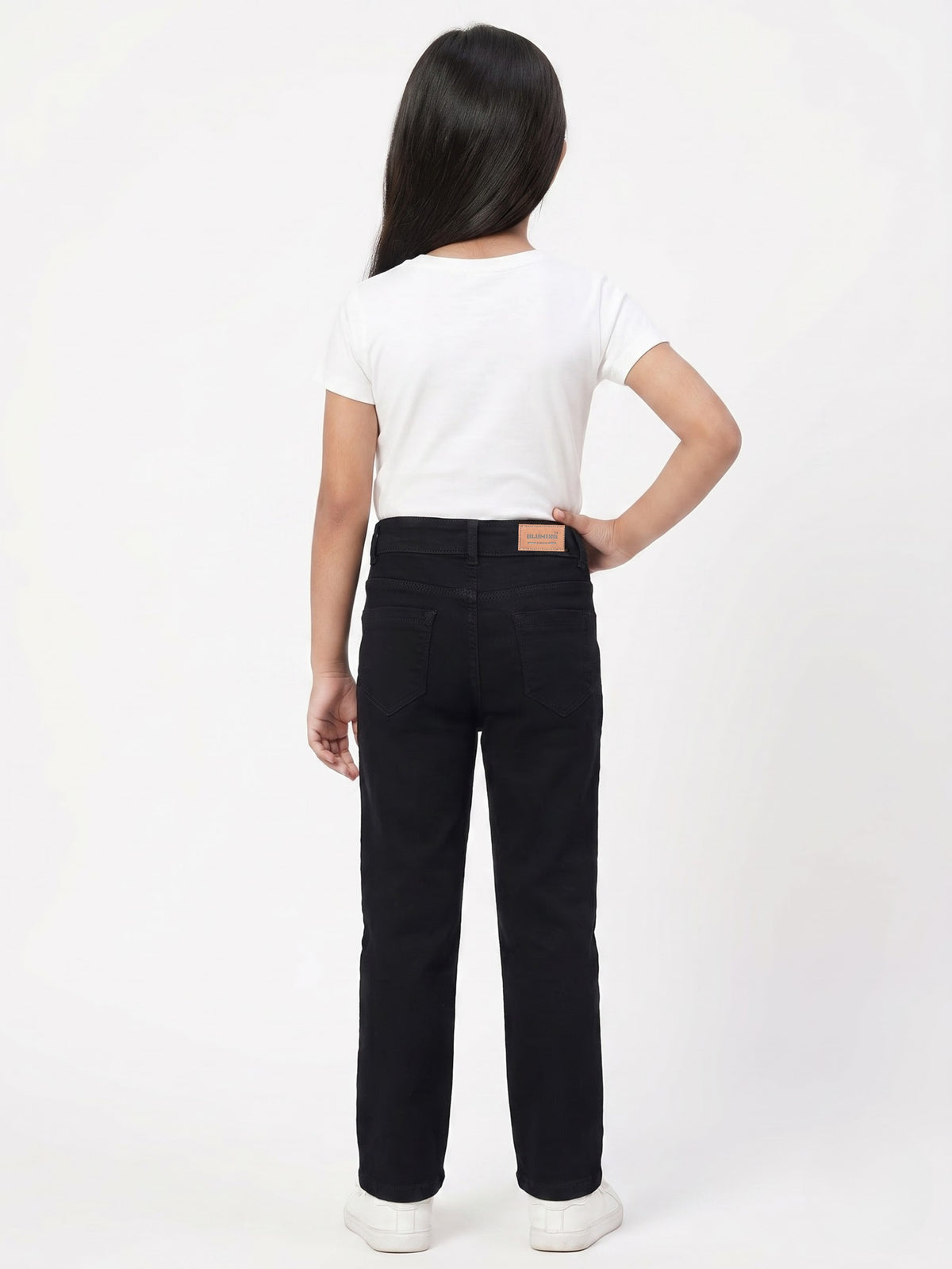 Black Straight Cut Jeans